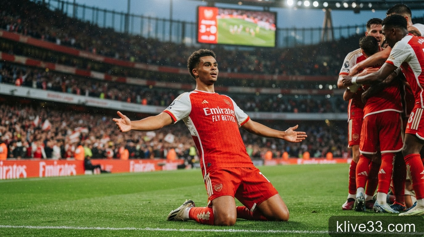 Arsenal vươn lên dẫn đầu Premier League: Liệu đây có phải là khởi đầu cho một triều đại mới?